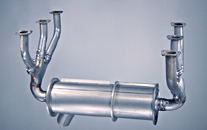 Cessna 182 exhaust system: 182E